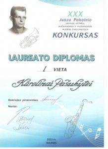 1.Karolina Pašukyte